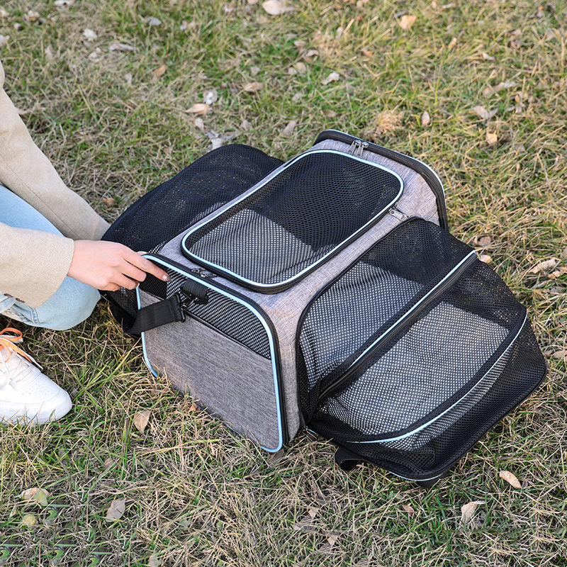 Expandable Foldable Breathable Cat Backpack Carrier S03 - Image 3