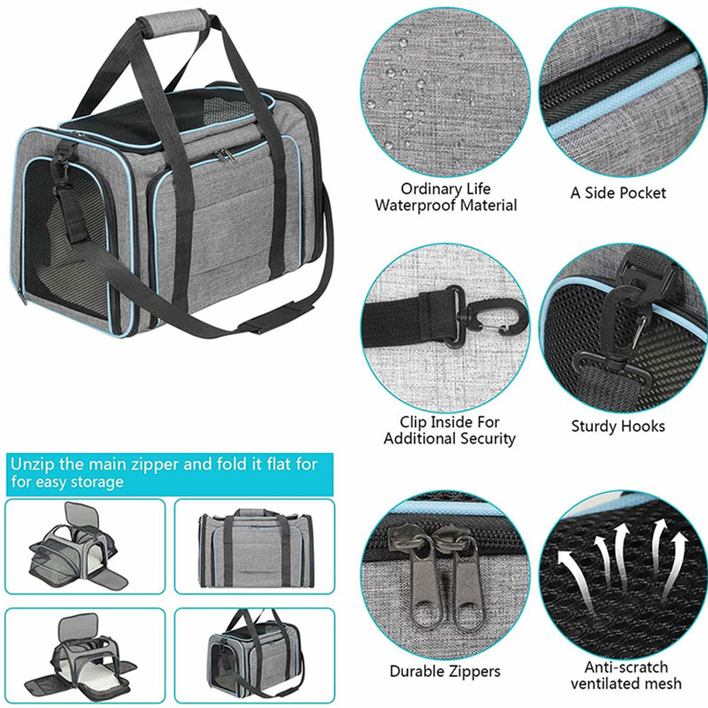 Expandable Foldable Breathable Cat Backpack Carrier S03 - Image 4