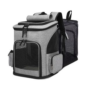 Expandable Foldable Car Seat Soft-Sided Pet Carrier