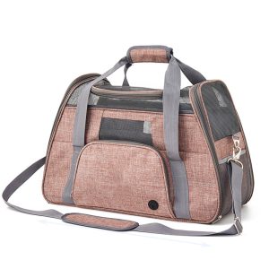 Foldable Breathable Car Seat Cat Backpack Carrier