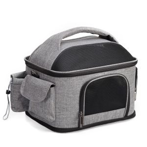 Foldable Breathable Car Seat Soft-Sided Pet Carrier