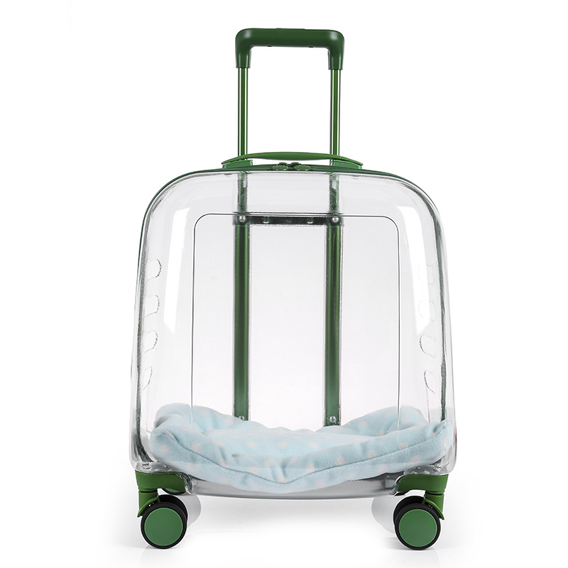 Window Large Capacity Pet Rolling Carrier S15 - Image 7