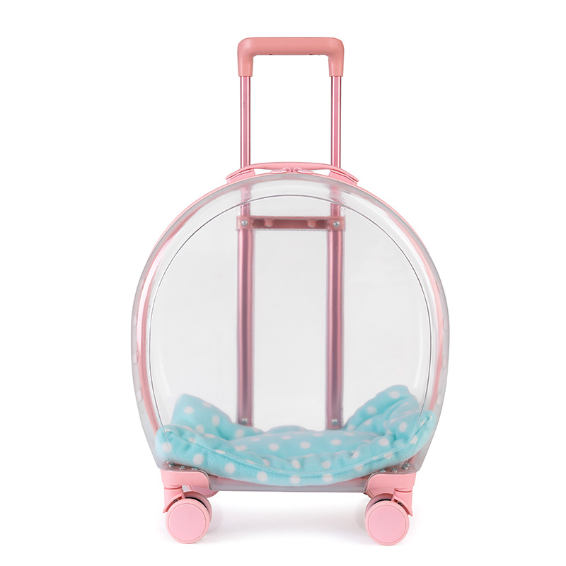Window Large Capacity Pet Rolling Carrier S16 - Image 6