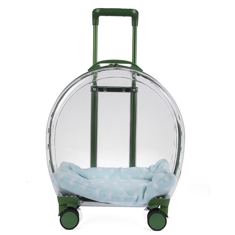 Window Large Capacity Pet Rolling Carrier S16 - Image 7