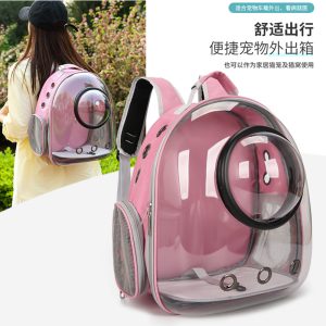 Window Large Capacity Space Capsule Pet Backpack S14