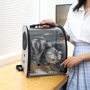 Transparent Window Pet Backpack Carrier