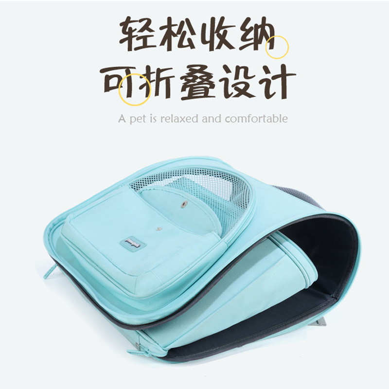Multi-Color Stylish Large Capacity Pet Backpack Carrier - Image 3