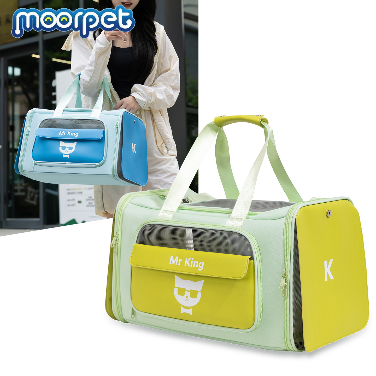 Lightweight Large Capacity Pet Sling Carrier - Image 2