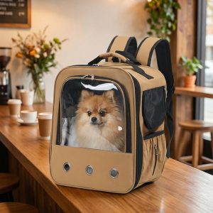 Large Capacity Breathable Pet Backpack Carrier S35