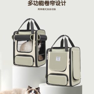 Scratch-Resistant Lightweight Large Capacity Cat Carrier