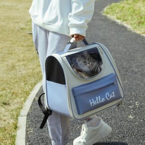 Capacity Breathable Space Capsule Pet Backpack S07