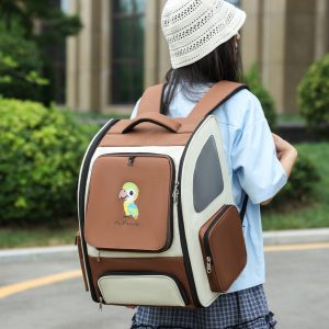 Large Capacity Space Capsule Pet Backpack Style H